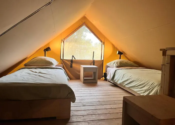 Glampingtent De Deiling, De Woudhaven Luxuszelt *